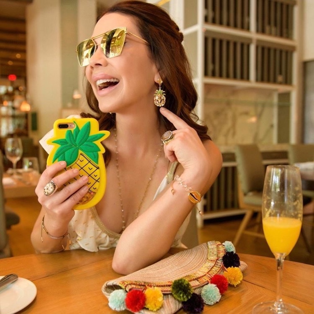 Pineapple Crisp resort ready earrings
